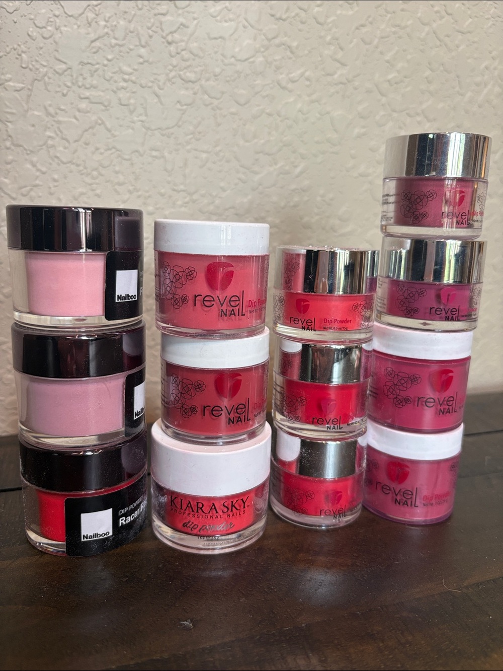 Pink & Red Dip Powder Set - Multi-Pack